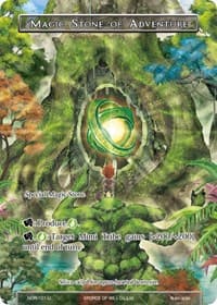 Magic Stone of Adventure (Full Art) - New Dawn Rises - Force of Will card