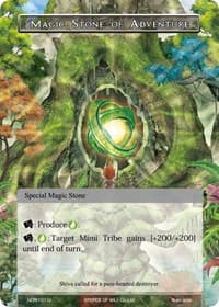 Magic Stone of Adventure - New Dawn Rises - Force of Will card