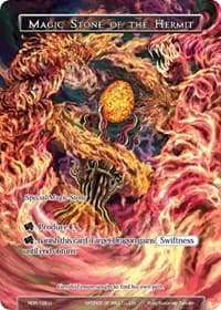 Magic Stone of the Hermit (Full Art) - New Dawn Rises - Force of Will card