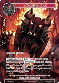 Wooden Ox (Full Art) - New Dawn Rises - Force of Will card