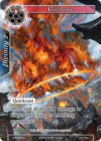Explosion - Valhalla Cluster Starter Deck - Force of Will card