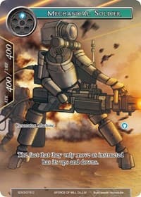 Mechanical Soldier - Valhalla Cluster Starter Deck - Force of Will card