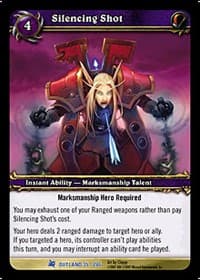 Silencing Shot - Fires of Outland - WoW card