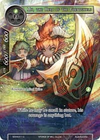 Mu, the Hero of the Greatshield - Valhalla Cluster Starter Deck - Force of Will card