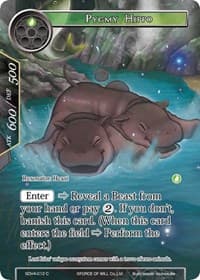 Pygmy Hippo - Valhalla Cluster Starter Deck - Force of Will card