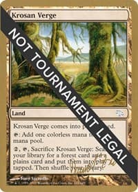 Krosan Verge - 2003 Daniel Zink (JUD) - World Championship Decks - Magic: The Gathering card