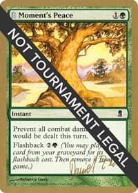 Moment's Peace - 2003 Daniel Zink (ODY) - World Championship Decks - Magic: The Gathering card