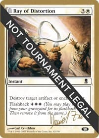 Ray of Distortion - 2003 Daniel Zink (ODY) (SB) - World Championship Decks - Magic: The Gathering card