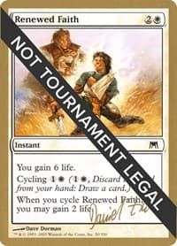 Renewed Faith - 2003 Daniel Zink (ONS) - World Championship Decks - Magic: The Gathering card