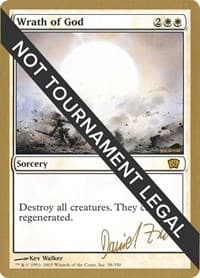 Wrath of God - 2003 Daniel Zink (8ED) - World Championship Decks - Magic: The Gathering card