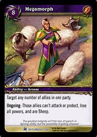 Megamorph - Fires of Outland - WoW card