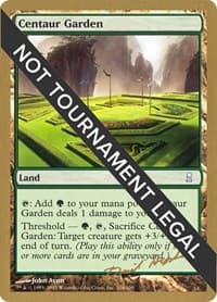 Centaur Garden - 2003 Dave Humpherys (ODY) - World Championship Decks - Magic: The Gathering card