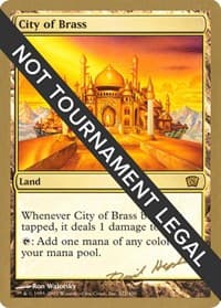 City of Brass - 2003 Dave Humpherys (8ED) - World Championship Decks - Magic: The Gathering card