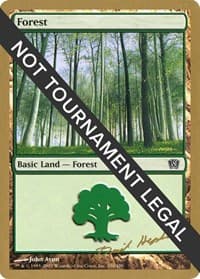 Forest (350) - 2003 Dave Humpherys (8ED) - World Championship Decks - Magic: The Gathering card