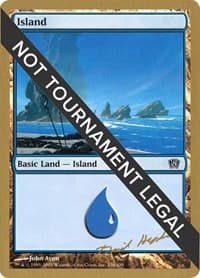 Island (336) - 2003 Dave Humpherys (8ED) - World Championship Decks - Magic: The Gathering card