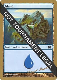 Island (338) - 2003 Dave Humpherys (8ED) - World Championship Decks - Magic: The Gathering card