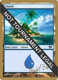 Island (337) - 2003 Dave Humpherys (8ED) - World Championship Decks - Magic: The Gathering card