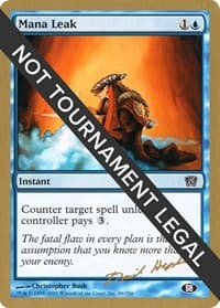 Mana Leak - 2003 Dave Humpherys (8ED) (SB) - World Championship Decks - Magic: The Gathering card