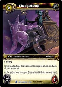 Shadowfiend - Fires of Outland - WoW card