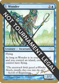 Wonder - 2003 Dave Humpherys (JUD) - World Championship Decks - Magic: The Gathering card