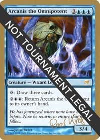 Arcanis the Omnipotent - 2003 Peer Kroger (ONS) - World Championship Decks - Magic: The Gathering card