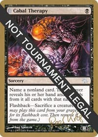 Cabal Therapy - 2003 Peer Kroger (JUD) (SB) - World Championship Decks - Magic: The Gathering card