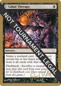 Cabal Therapy - 2003 Peer Kroger (JUD) - World Championship Decks - Magic: The Gathering card