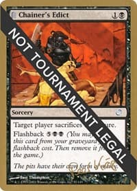 Chainer's Edict - 2003 Peer Kroger (TOR) - World Championship Decks - Magic: The Gathering card