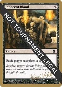 Innocent Blood - 2003 Peer Kroger (ODY) - World Championship Decks - Magic: The Gathering card