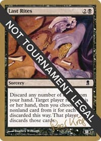 Last Rites - 2003 Peer Kroger (ODY) (SB) - World Championship Decks - Magic: The Gathering card