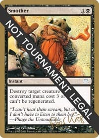 Smother - 2003 Peer Kroger (ONS) - World Championship Decks - Magic: The Gathering card