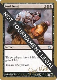 Soul Feast - 2003 Peer Kroger (8ED) (SB) - World Championship Decks - Magic: The Gathering card