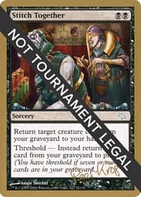 Stitch Together - 2003 Peer Kroger (JUD) - World Championship Decks - Magic: The Gathering card