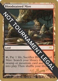 Bloodstained Mire - 2003 Wolfgang Eder (ONS) - World Championship Decks - Magic: The Gathering card