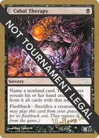 Cabal Therapy - 2003 Wolfgang Eder (JUD) (SB) - World Championship Decks - Magic: The Gathering card