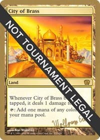 City of Brass - 2003 Wolfgang Eder (8ED) - World Championship Decks - Magic: The Gathering card