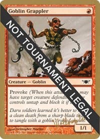 Goblin Grappler - 2003 Wolfgang Eder (LGN) - World Championship Decks - Magic: The Gathering card