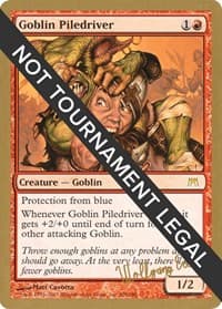 Goblin Piledriver - 2003 Wolfgang Eder (ONS) - World Championship Decks - Magic: The Gathering card