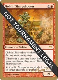 Goblin Sharpshooter - 2003 Wolfgang Eder (ONS) - World Championship Decks - Magic: The Gathering card