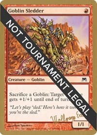 Goblin Sledder - 2003 Wolfgang Eder (ONS) - World Championship Decks - Magic: The Gathering card
