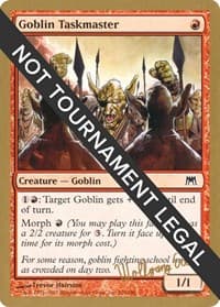 Goblin Taskmaster - 2003 Wolfgang Eder (ONS) - World Championship Decks - Magic: The Gathering card