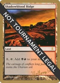 Shadowblood Ridge - 2003 Wolfgang Eder (ODY) - World Championship Decks - Magic: The Gathering card