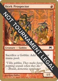 Skirk Prospector - 2003 Wolfgang Eder (ONS) - World Championship Decks - Magic: The Gathering card