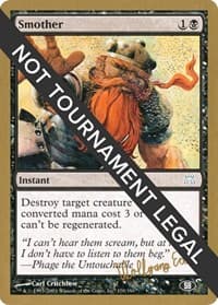 Smother - 2003 Wolfgang Eder (ONS) (SB) - World Championship Decks - Magic: The Gathering card