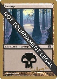 Swamp (342) - 2003 Wolfgang Eder (8ED) - World Championship Decks - Magic: The Gathering card