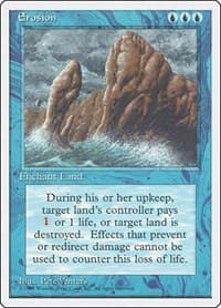 Erosion - Fourth Edition - Magic: The Gathering card