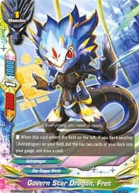 Govern Star Dragon, Fret - Gargantua Awakened - Future Card BuddyFight card