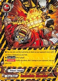 Invincible Knuckle! - Gargantua Awakened - Future Card BuddyFight card