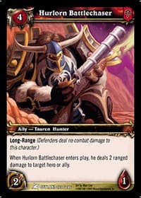 Hurlorn Battlechaser - Fires of Outland - WoW card
