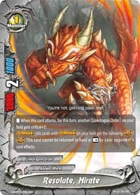 Resolute, Hirate - Gargantua Awakened - Future Card BuddyFight card